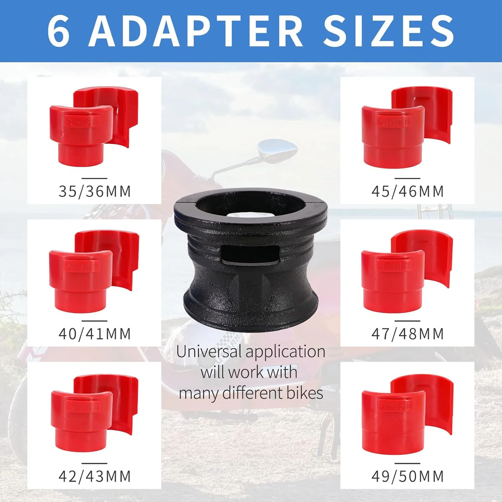 Motorcycle Bike Fork  Driver Tool Fork  Driver Kit Safe Easy To Operate Carbon Steel ABS for Motorbike