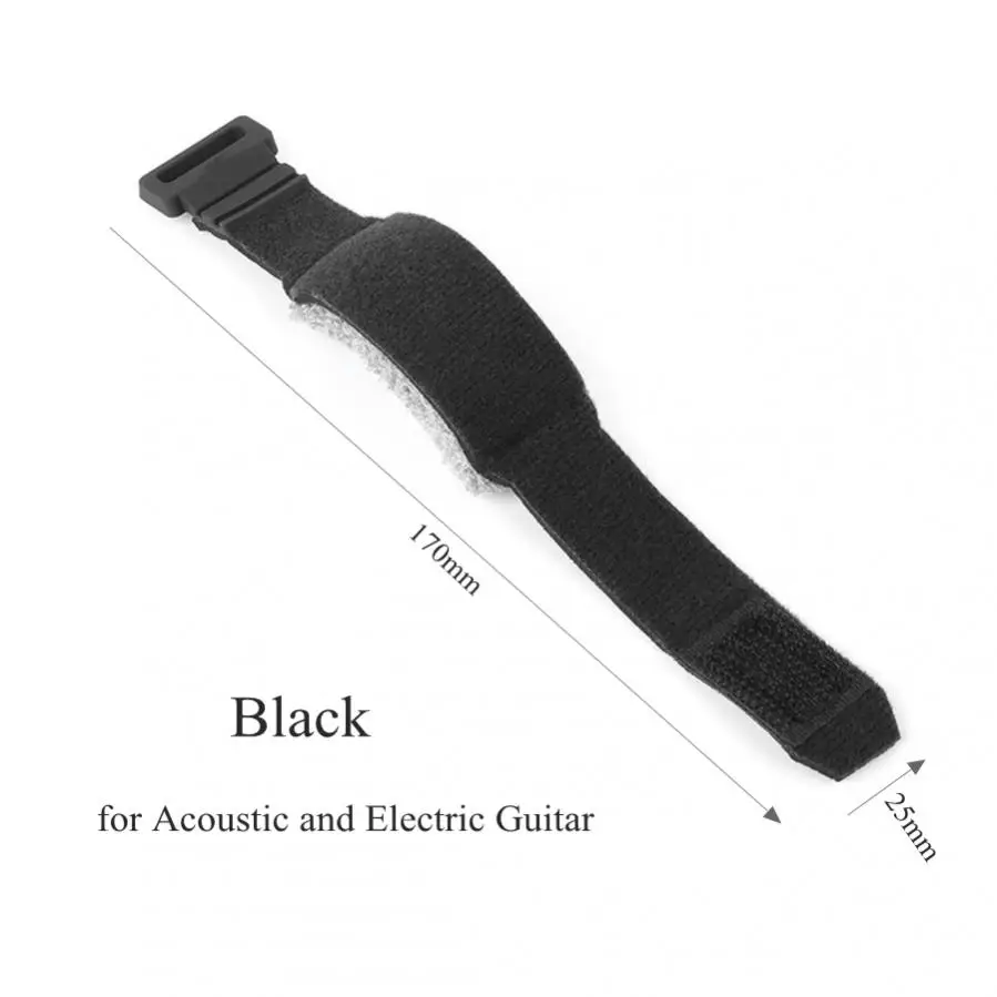 Fret Wrap, gitaar snaar stille demper, toets gitaar snaren muter, verstelbare basgitaar stil, gitaar snaartape, gitaar snaar demper, muziekband instrument accessoires accessoires