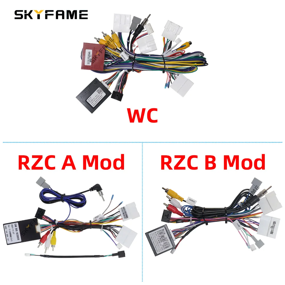 Car 16 Pin Stereo Wire Harness Adapter With Canbus Box Decoder for Mazda 3 Axela CX-3 CX-5 Mazda 6 Atenza CX3/CX5