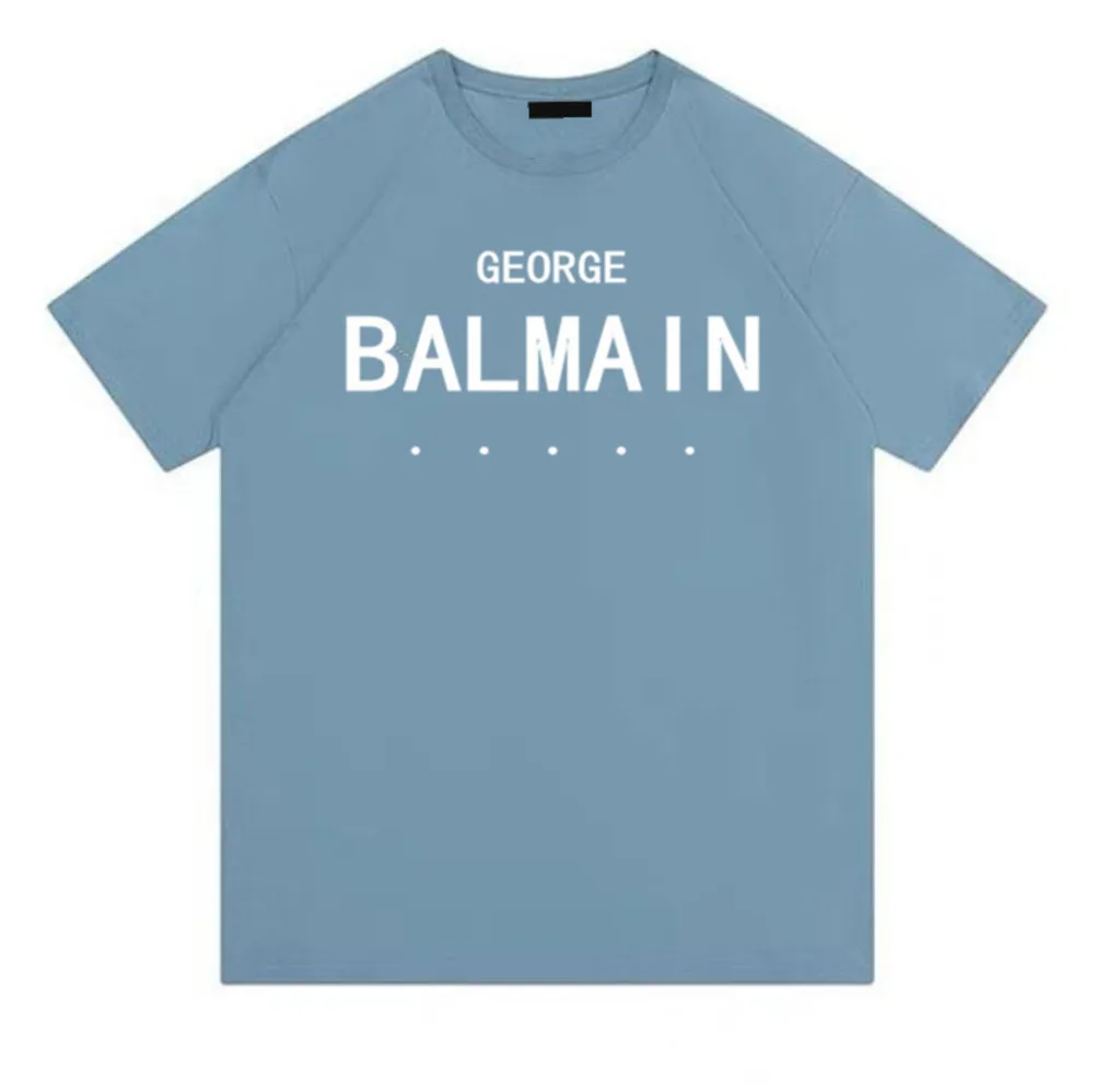 

Brand Top Women's y2k Summer T-Shirt Loose Letter Logo Shoulder Bag Gold Button Short Sleeve Hip Hop Men's Cotton Sport T-Shirt