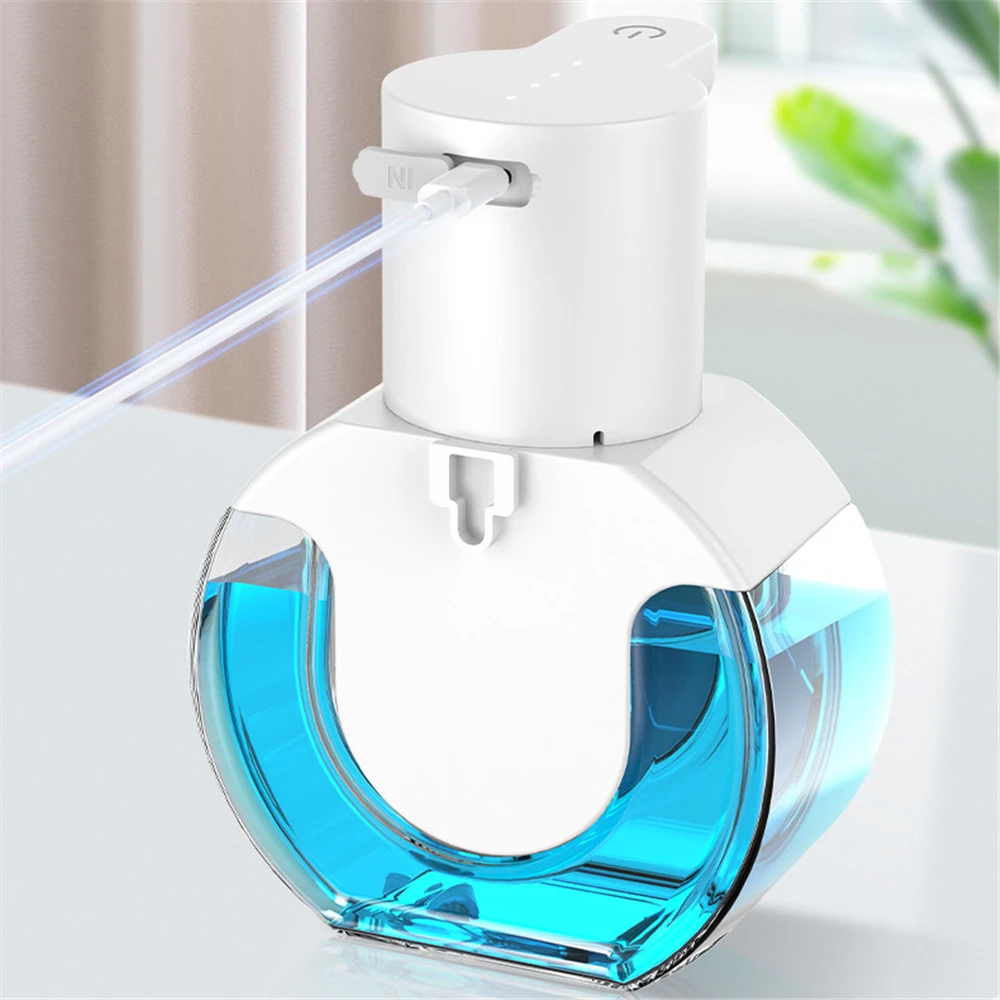 

Automatic Sensing Soap Dispenser Wall Mounted Smart Infrared Sensor Foam Dispenser Bathroom Touchless Hand Washing Machine 420ML