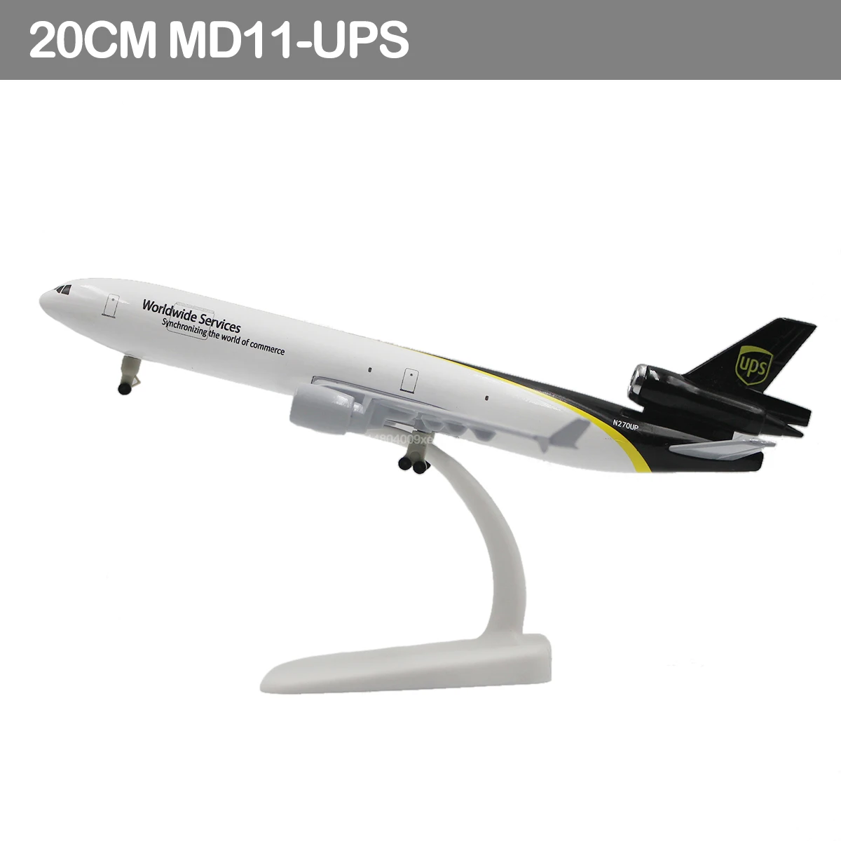 20cm Diecast Antonov An-225 Mriya Airplane Model - 1/400 Scale Collectible Gift