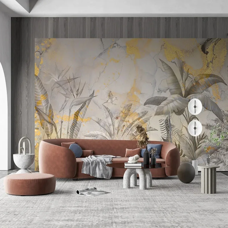 nach-3d-wandbild-tapete-retro-abstrakte-haus-stille-wind-hand-gemalt