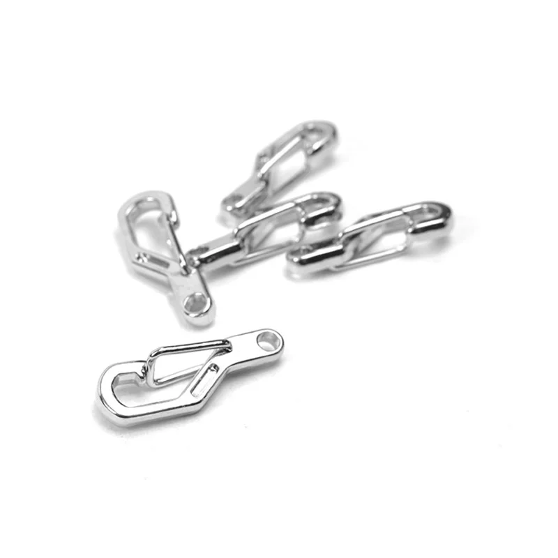 10x Rectangle Carabiner Clips Sturdy Multipurpose Metal Spring Buckle Hook  DIY Keychain Clips for Outdoor Dog Tags Bags Indoor - AliExpress