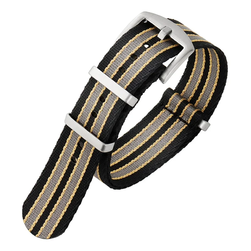 Premium Soft Nylon Sports Watch Strap - Universal Fit