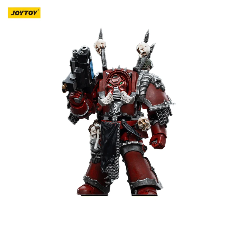 

В наличии оригинальный JOYTOY WARHAMMER 40K Хаос Космос морской пехоты слов Bearers хаос Терминатор Garchak Vash робот экшн-модель