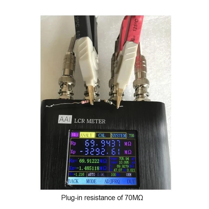 0.05% LCR    긮 ǰ ׽, 50Hz-100/200/300khz PCB ¶ º ׽ + 2000mAh ͸