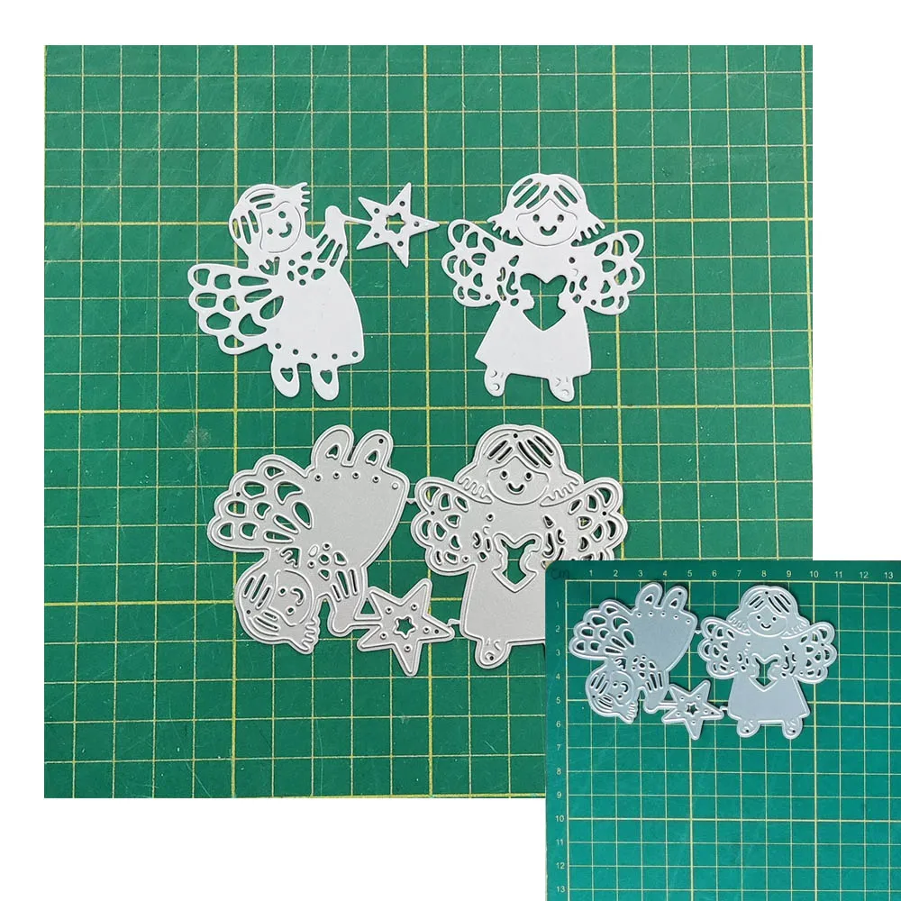 

Fairy Metal Cutting Dies DIY Scrapbooking photo album Embossing Paper Cards Decorative Crafts