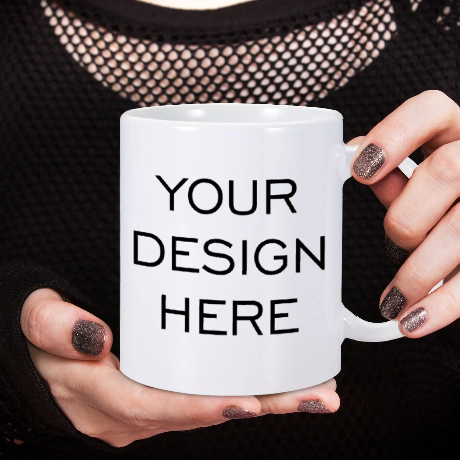 11oz Ceramic Coffee Mugs ceramic drinking cup ceramic cup ceramic mug ceramic coffee cup coffee cup custom mug Personalized Text Photo Image Novelty Personalize Different Design Images Gift