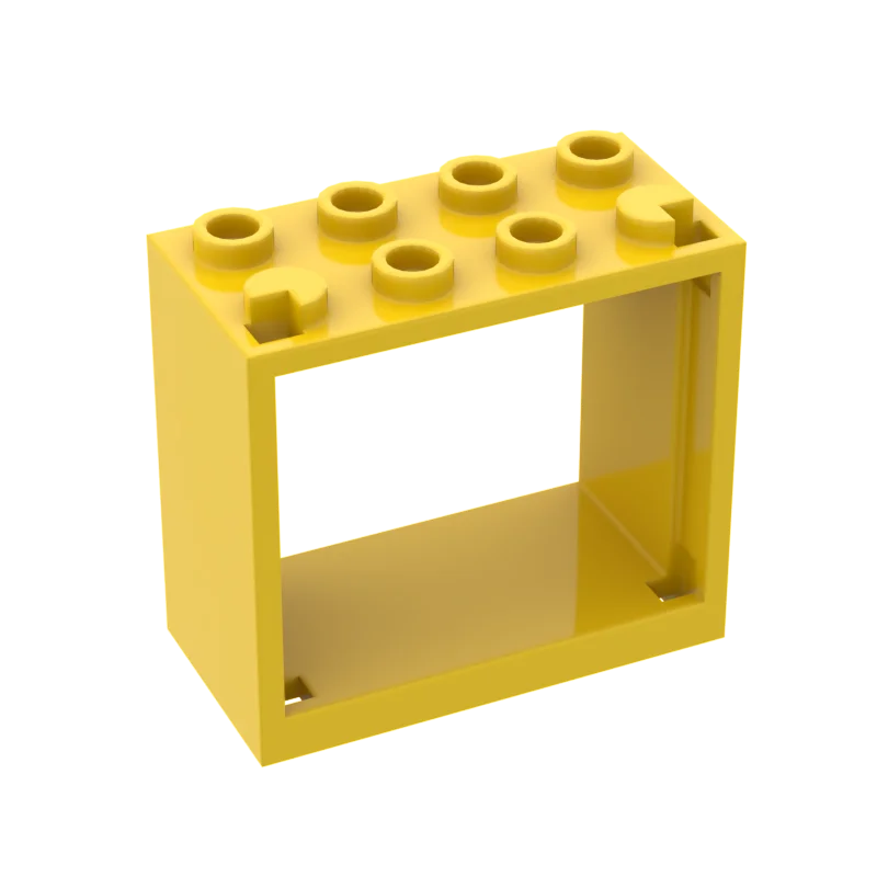 

10 шт. 60598 2x4x3 оконная рама MOC совместимая Сборка строительные детали кирпичи аксессуары блоки DIY Сменные частицы детская игрушка