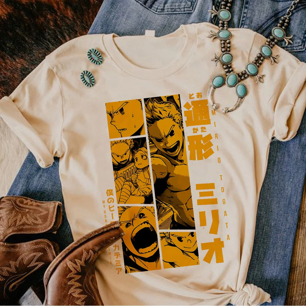

My Hero Academia tshirt women manga t-shirts girl y2k manga 2000s clothing