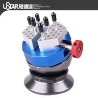 Omnidirectional Spherical Vise Modelling 360° Free Rotation Mini Bench Vise Clamp for Model Making Hobby Tools DIY Accessory 1