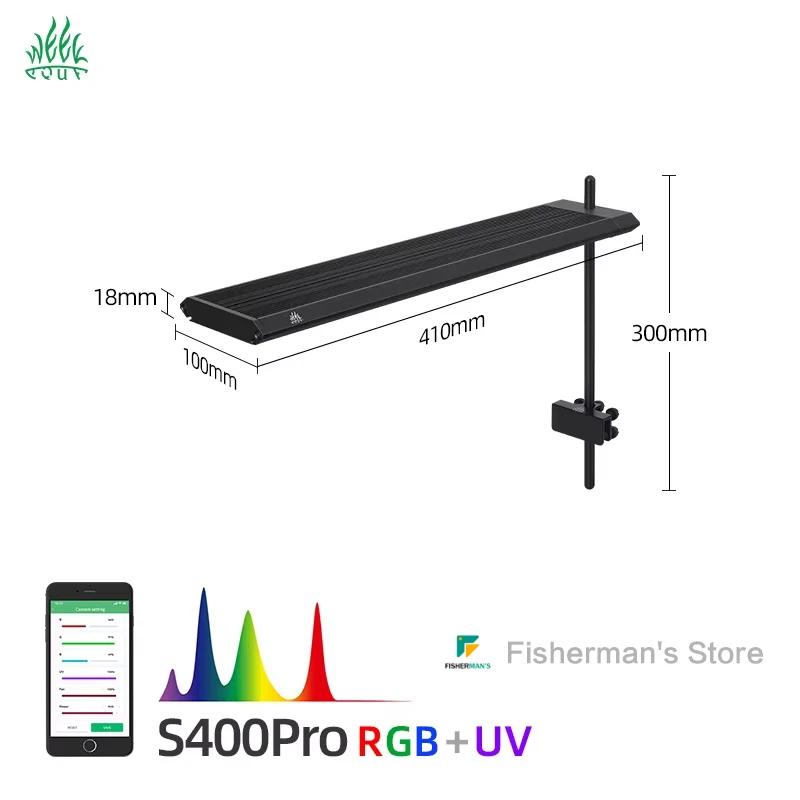 WEEK AQUA S series S300/400/450Pro ,Aquarium Light Water Grass And