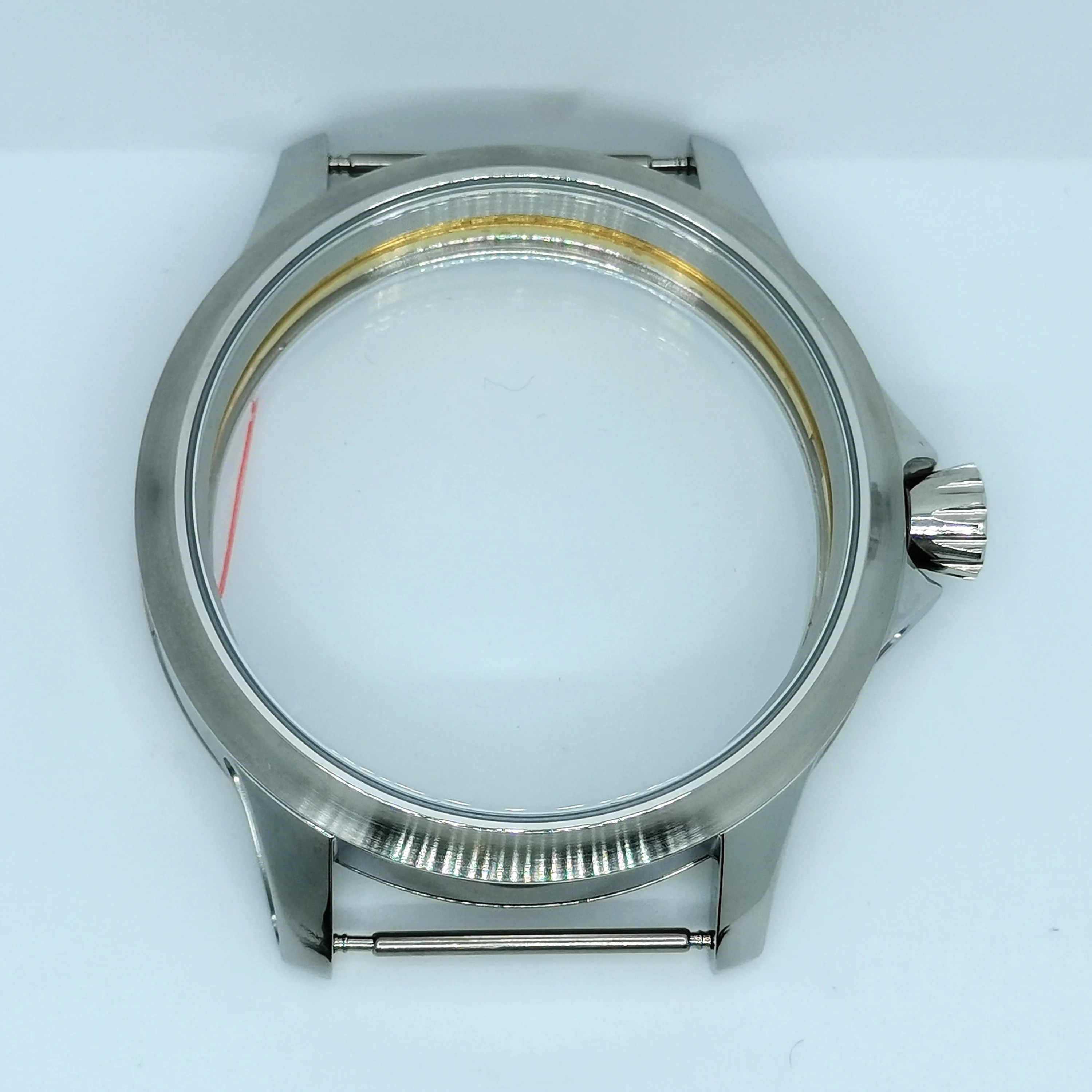 

Watch Accessories 44mm 316 Stainless Steel Sapphire Case for Eta 6498/6497 ST36 Manual Winding Movement