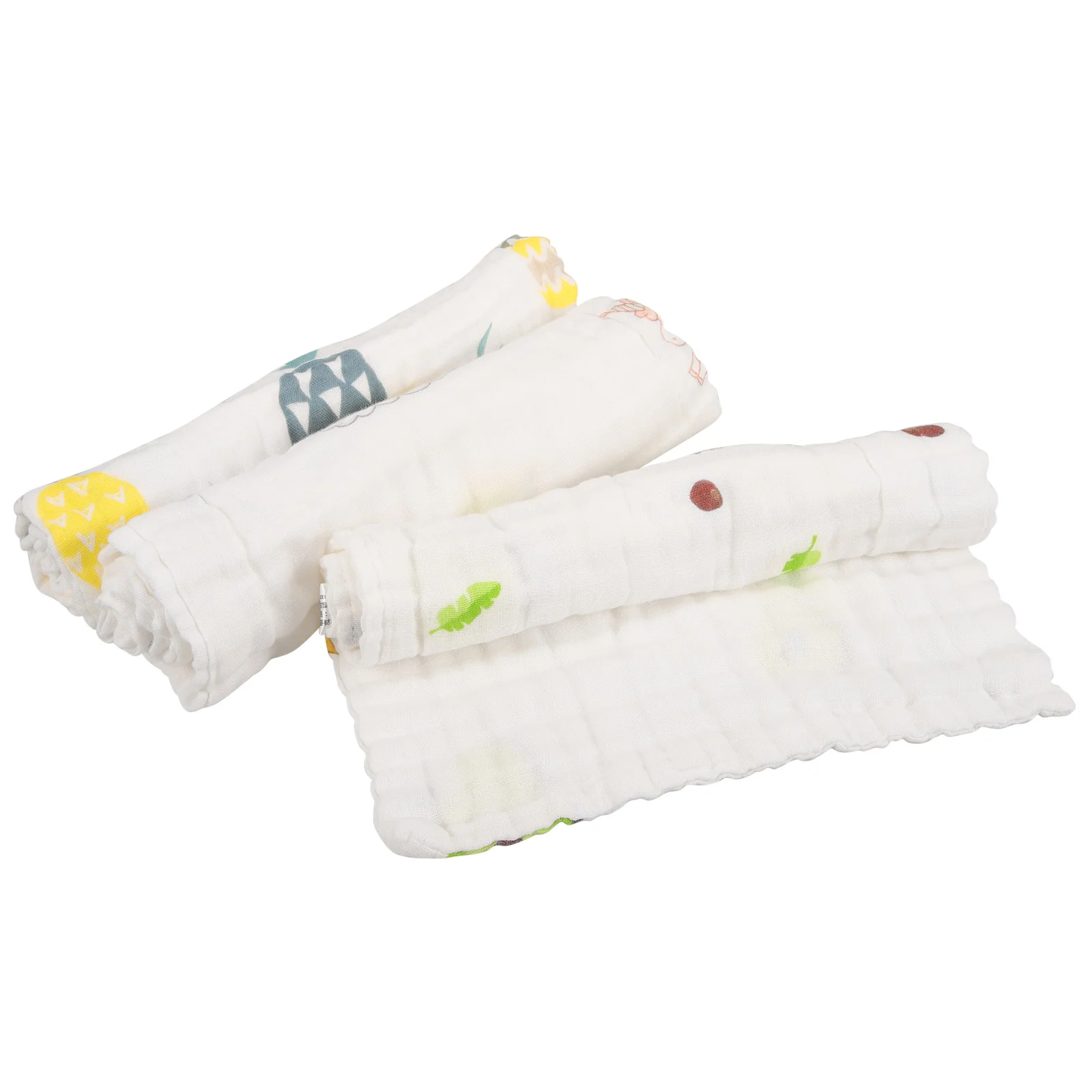 

3pcs Baby Washcloth Cotton Washcloth Toddler Washcloth Face Washing Kids Towels
