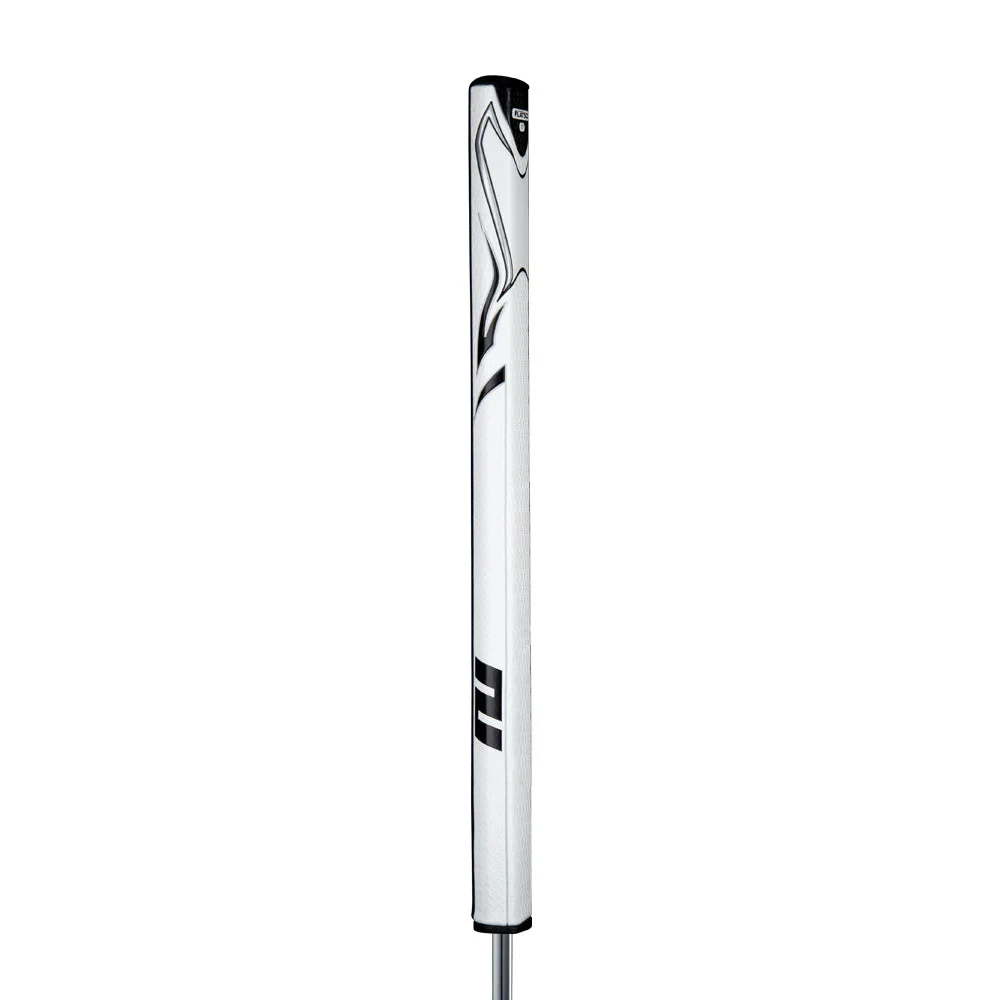 1/10PCS/SET NEW - Golf Grip ZENERGY Flatso XL Plus 2.0 Putter Grip - White / Black length 13.75" 4