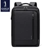 GOLF Business Men's Backpacks Slim Laptop Backpack 15 6 Inches Waterproof Elegant Fashion Man Back Pack For Office Black Oxford 2