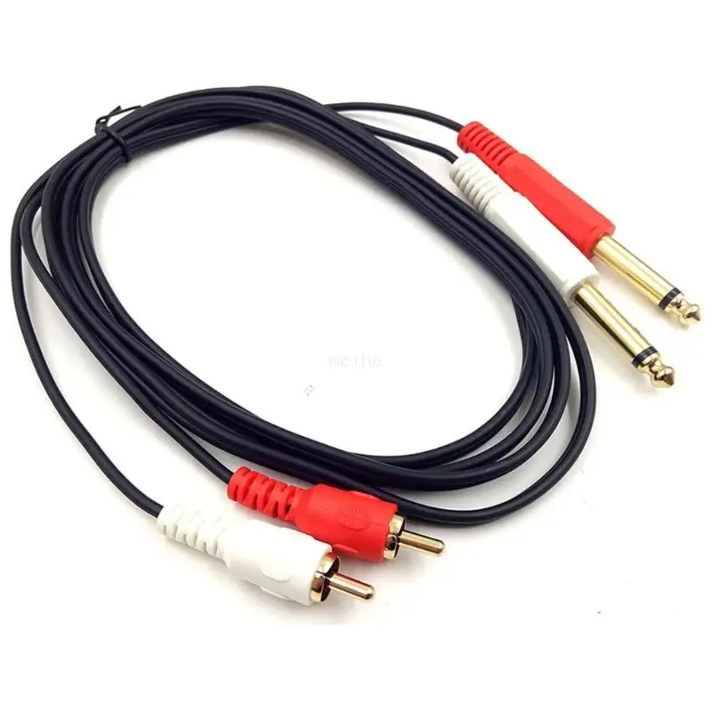 RCA-1/4 ̺,  1/4ġ 6.35- RCA ׷  ȣ  ̺ B85B