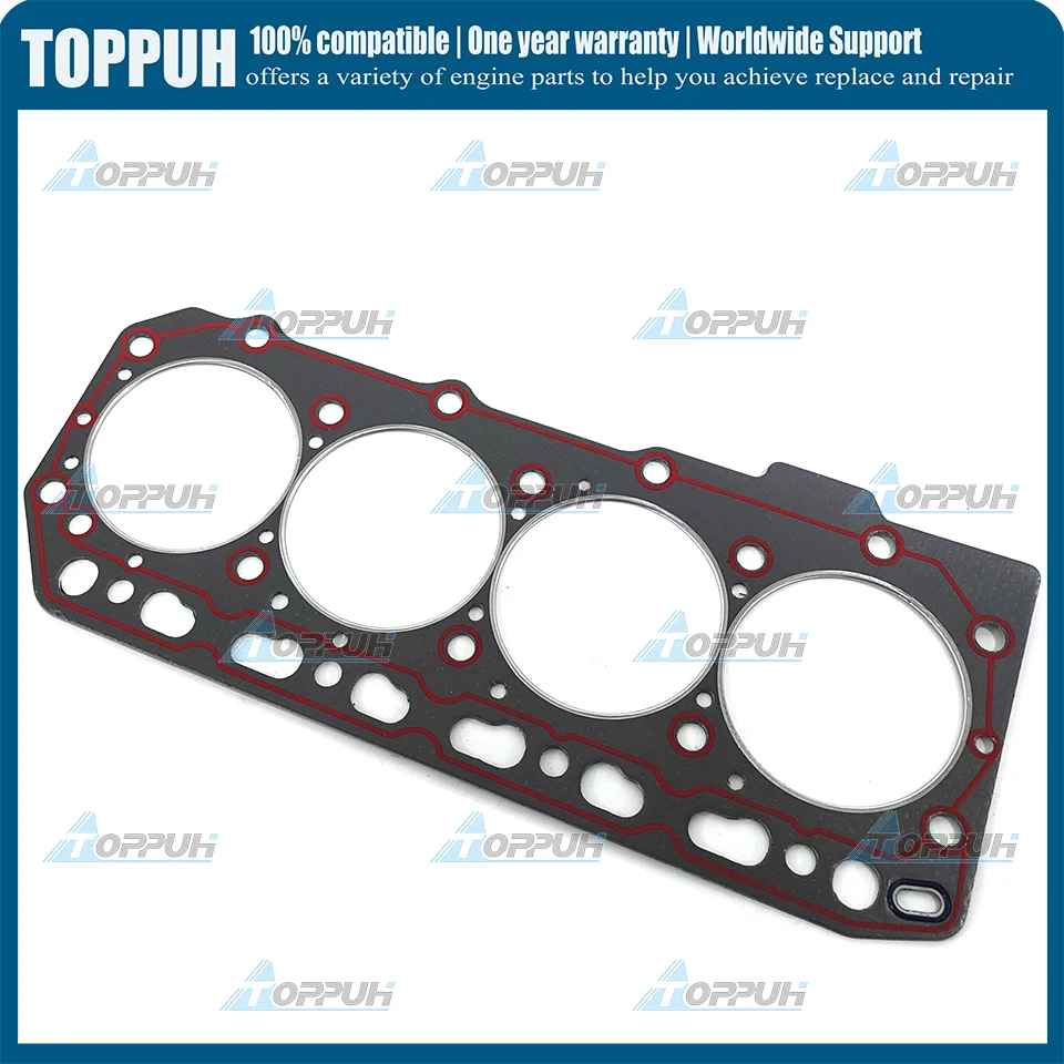 4TNV86 33-4122 33-5056 New Cylinder Head Gasket for Thermo King TK486 TK486V Yanmar 4TNV86 (Graphite)