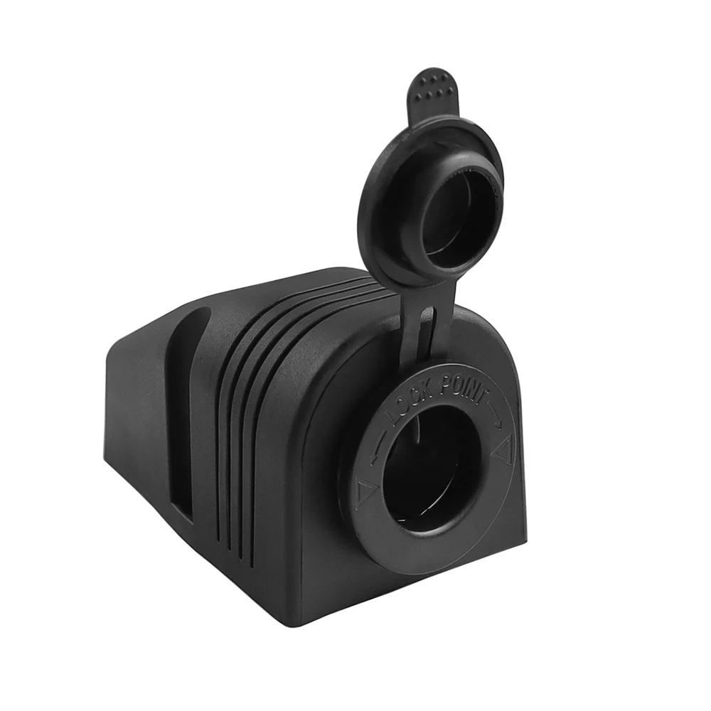 Car Cigarette Lighter Socket 12/24V Outlet Tent Panel for Boat Caravan RV ATV Motorcycle Marine Power Adapter Connector