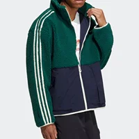 Adidas Official Authentic Originals Veste de sport chaude doublée polaire pour hommes et femmes HY1377 2