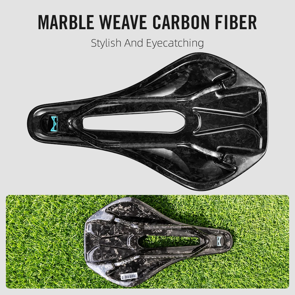 Ultralight 3D Printed Carbon Saddle 6
