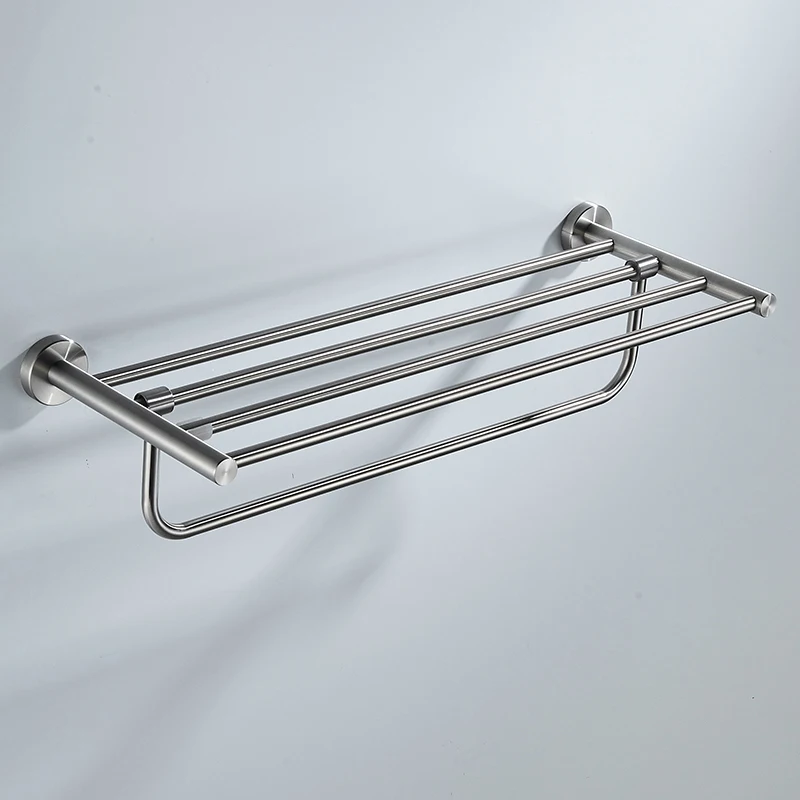 Description Picture 6 of item304SUS Towel rack Four poles Wall-Mounted Bathroom Item Shelf Suitable for Shower Rooms Bathroom Accessories