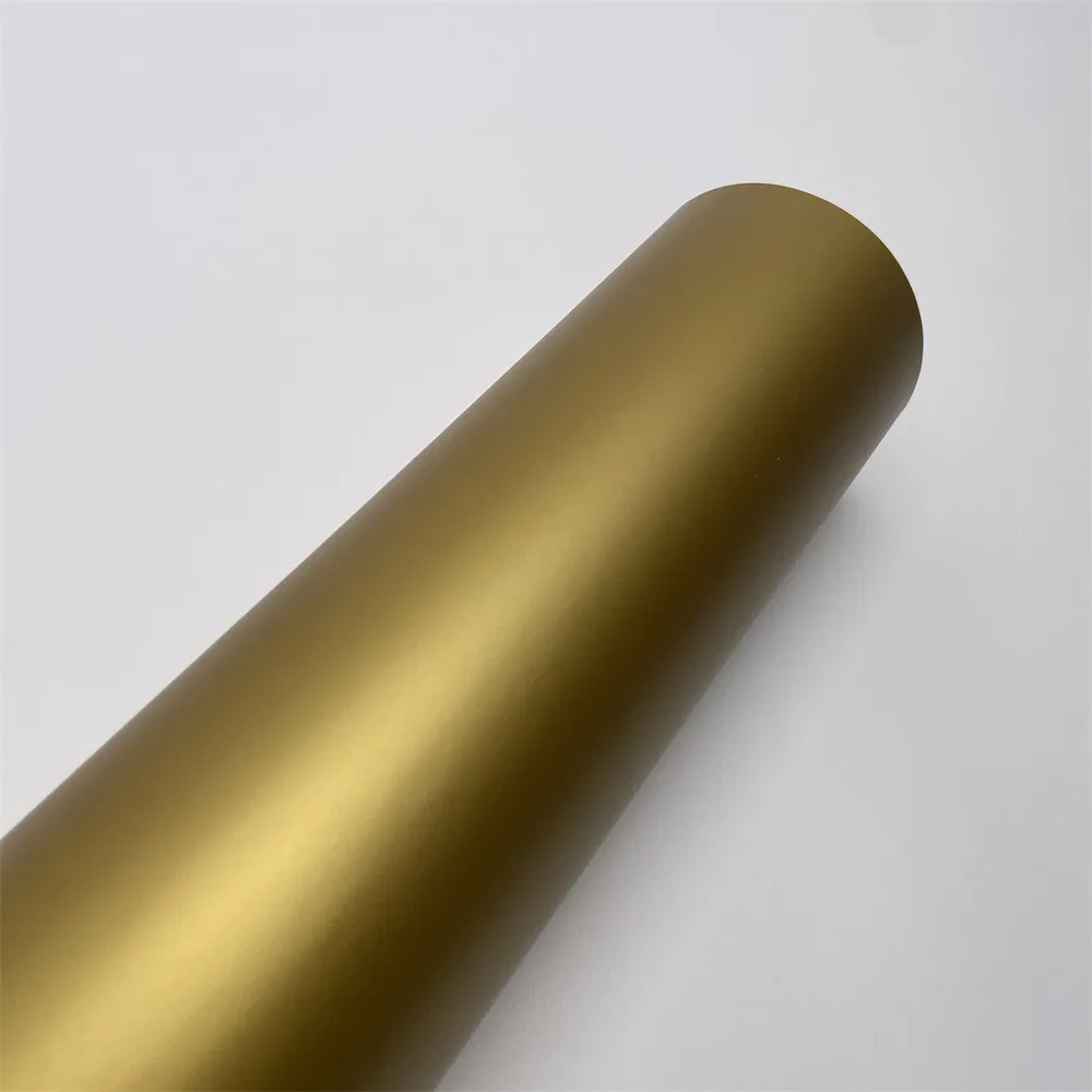 Matte Gold Wrap Vinyl Film example image 1