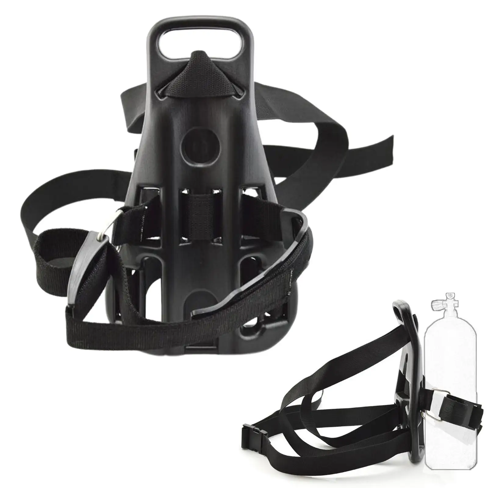 Adjustable Anti- Scuba Diving Tank Backpack Bracket Snorkeling Holder