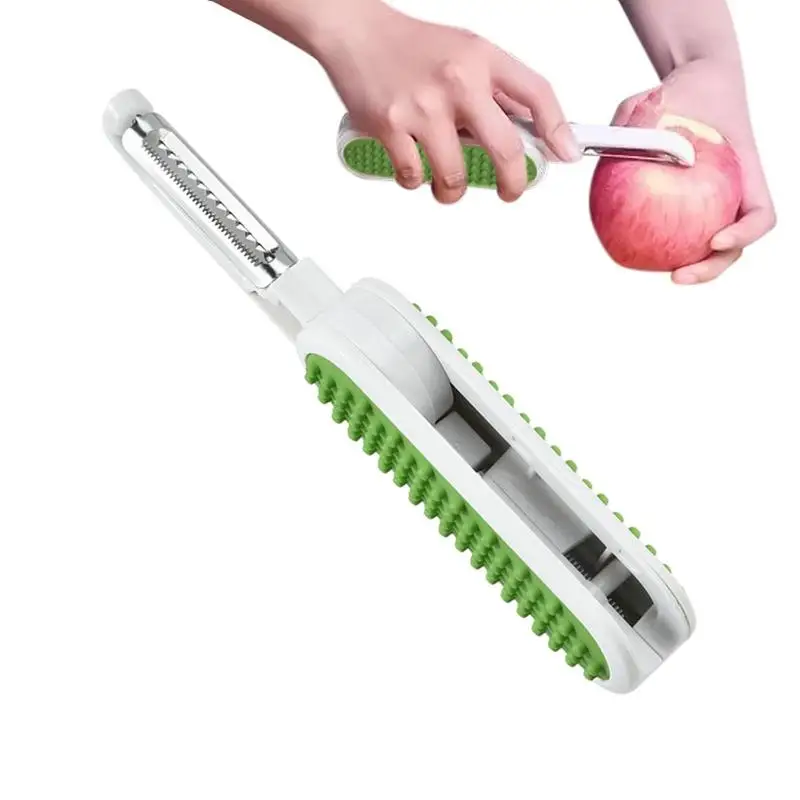 

Fruit Peeler Applle Pear Multifunction Melon and Fruit Peeler Stainless Steel Eco-Friendly kitchen gadget for Cucumbers Potatoes