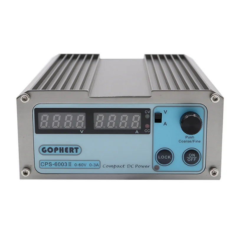 

CPS-6003II Mini DC стабилизированный источник питания 60V 3A четырехзначный дисплей высокая точность