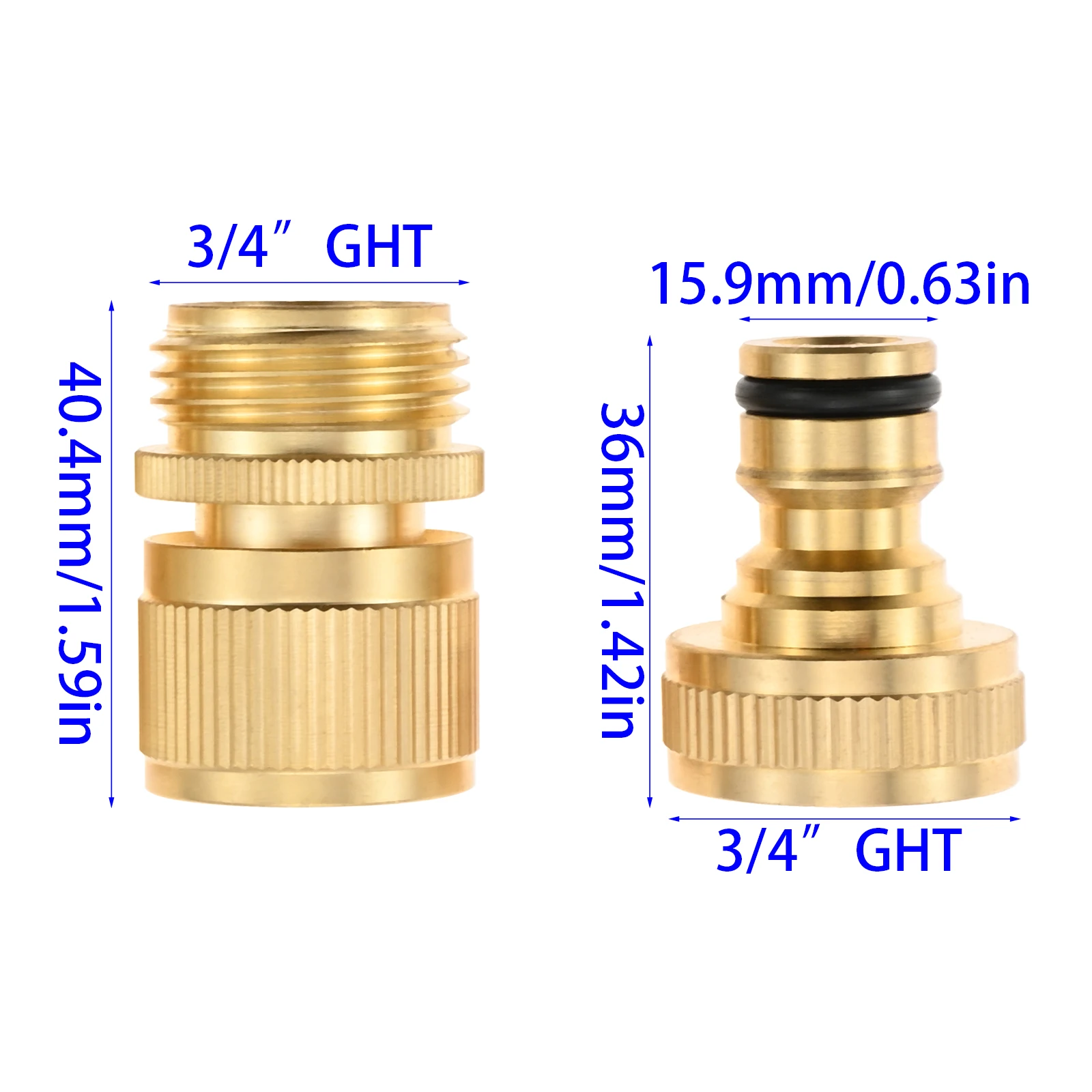 Raccordo Rapido Ottone 3/4 | Confronta Prezzi - Foto 13
