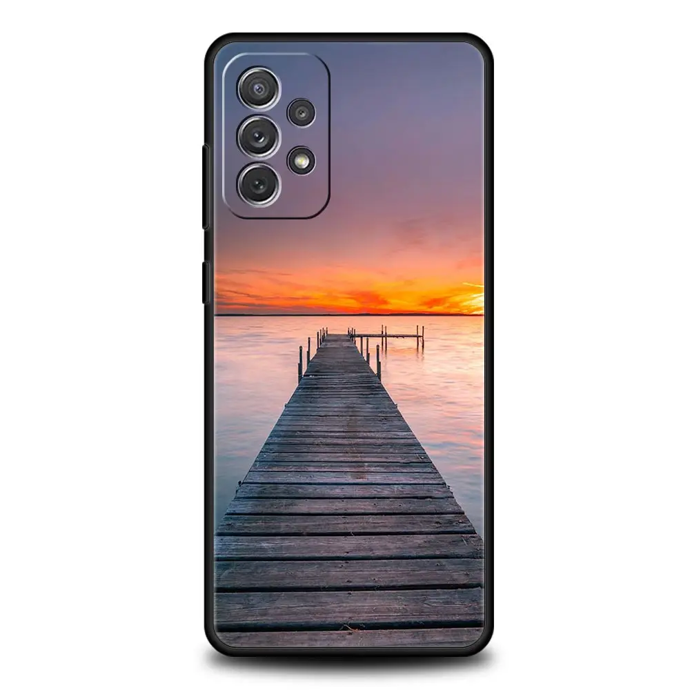 Sea Blue Sky Beach Design Phone Case