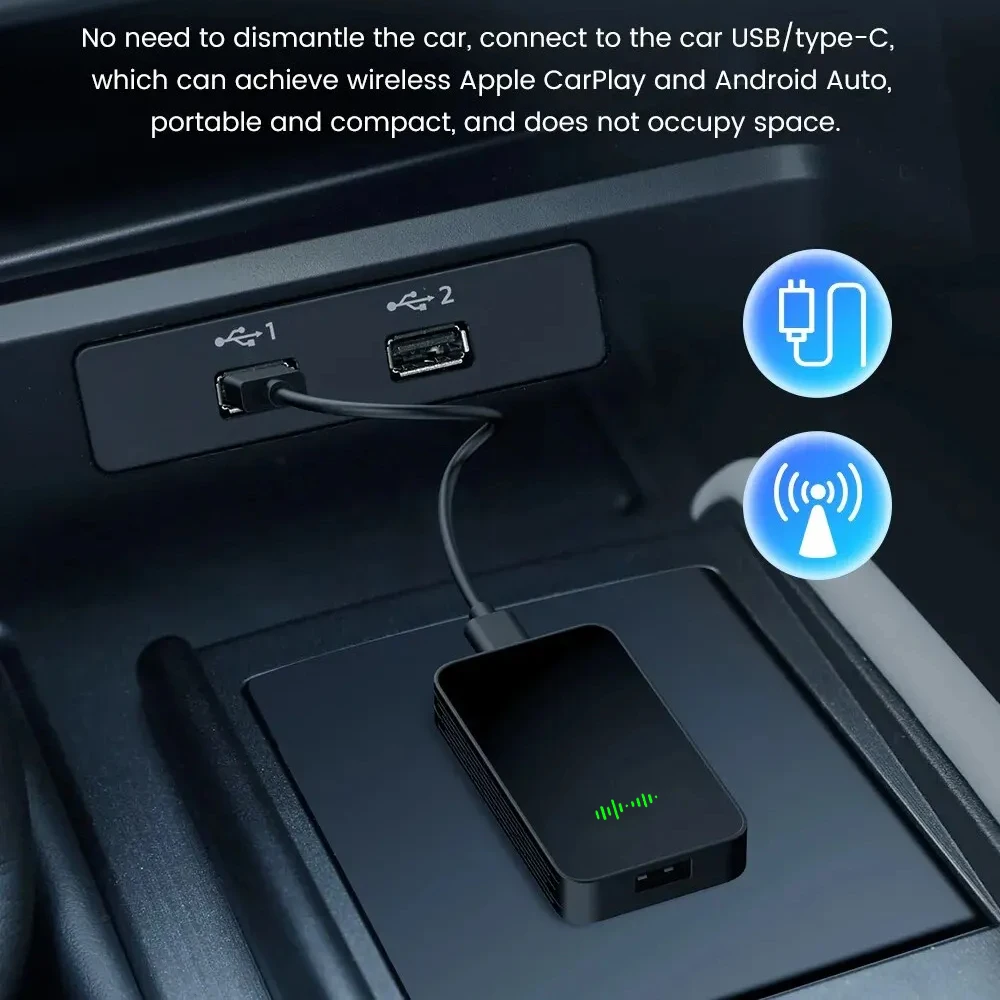 CarlinKit 5.0 2AIR  USB , , Ÿ, ޸, Ǫ, , ƿ, ī÷ ȵ̵ ڵ  ڽ, 4  1 ڽ