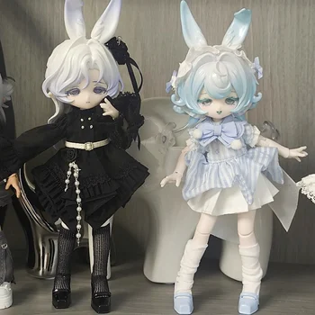 Come4free 1/12 Bjd Blind Box Bonnie Meteorological Star Language Series Kawaii Rabbit Bjd Decora  Articulated Action Figure Toys 1
