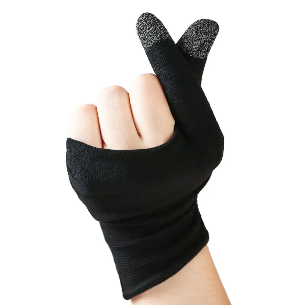 Pubg용 편안한 손가락 엄지 슬리브 장갑, 손 커버 손가락 슬리브, 휴대용 손가락 침대, 긁힘 방지 모바일 게임용, 2 개, 5 개