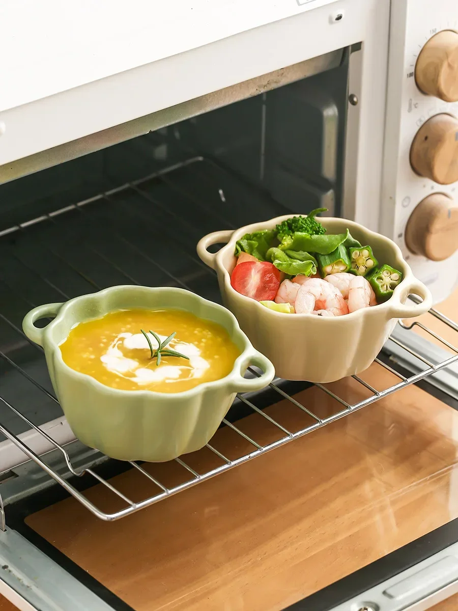 Bol De Citrouille En Céramique Avec Couvercle, Bol D'Halloween De 420 Ml Avec Poignée, Bol