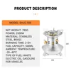 Gas Burner Stainless Steel Outdoor Gasoline Furnace Maintenance-Free Preheating Integrated Portable Gas Stove Camping Tile SG500 3