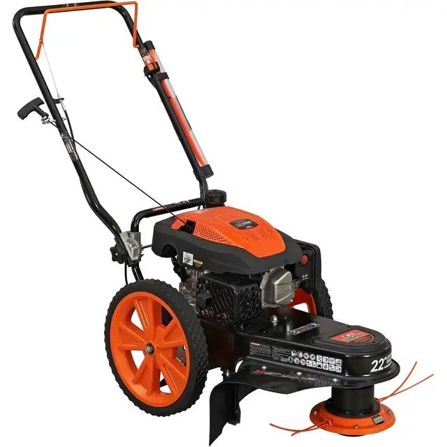 YL2250 22 in. 170cc Gas Walk Behind String Trimmer Mower, Orange 1