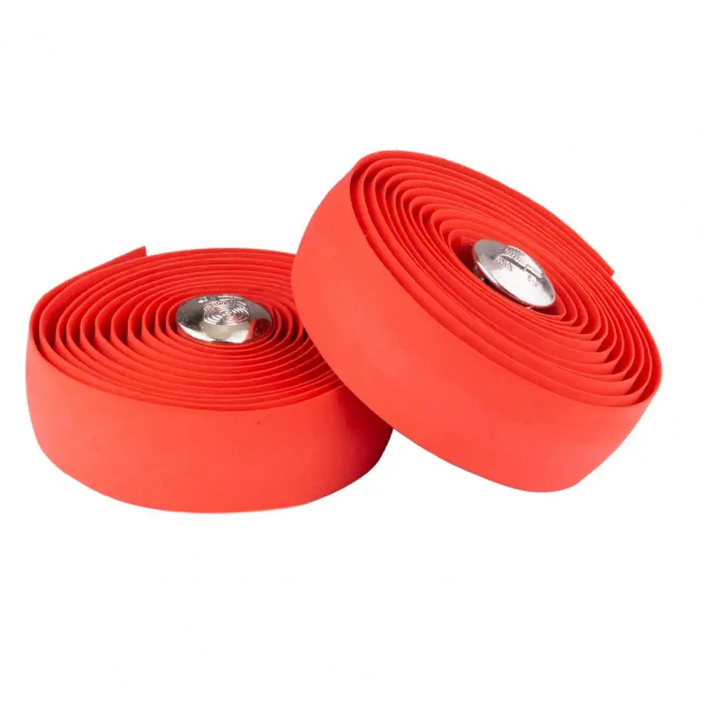 Bicycle Handlebar Tape 2Pcs Simple Bike Bar Tape Breathable Shock Absorption Protection Good Texture Bike Grip