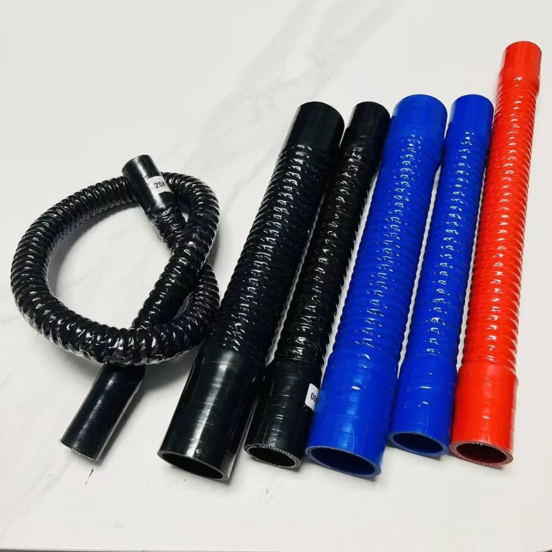 Silicone Tube Plastic Tube Red blue black All Size Universal Silicone Flexible Hose Car Air Intake Pipe Radiator Tube Intercooler Tube Rubber Joiner