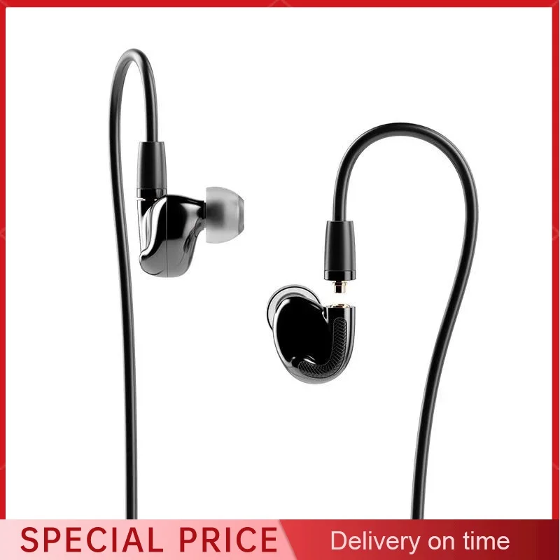 AUNE Jasper 10mm Ultra Linear Driver in-Ear Earphones IEMs Professional Headset Wired HIFI Audiophile-level-acoustic Processing