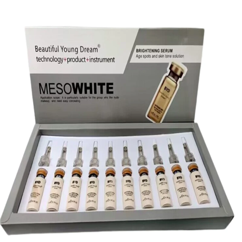 

Korean Cosmetics BB Cream Kit Ampoule Facial Booster Whitening Acne Healing Treatment Meso White Booster Ampoule Serum