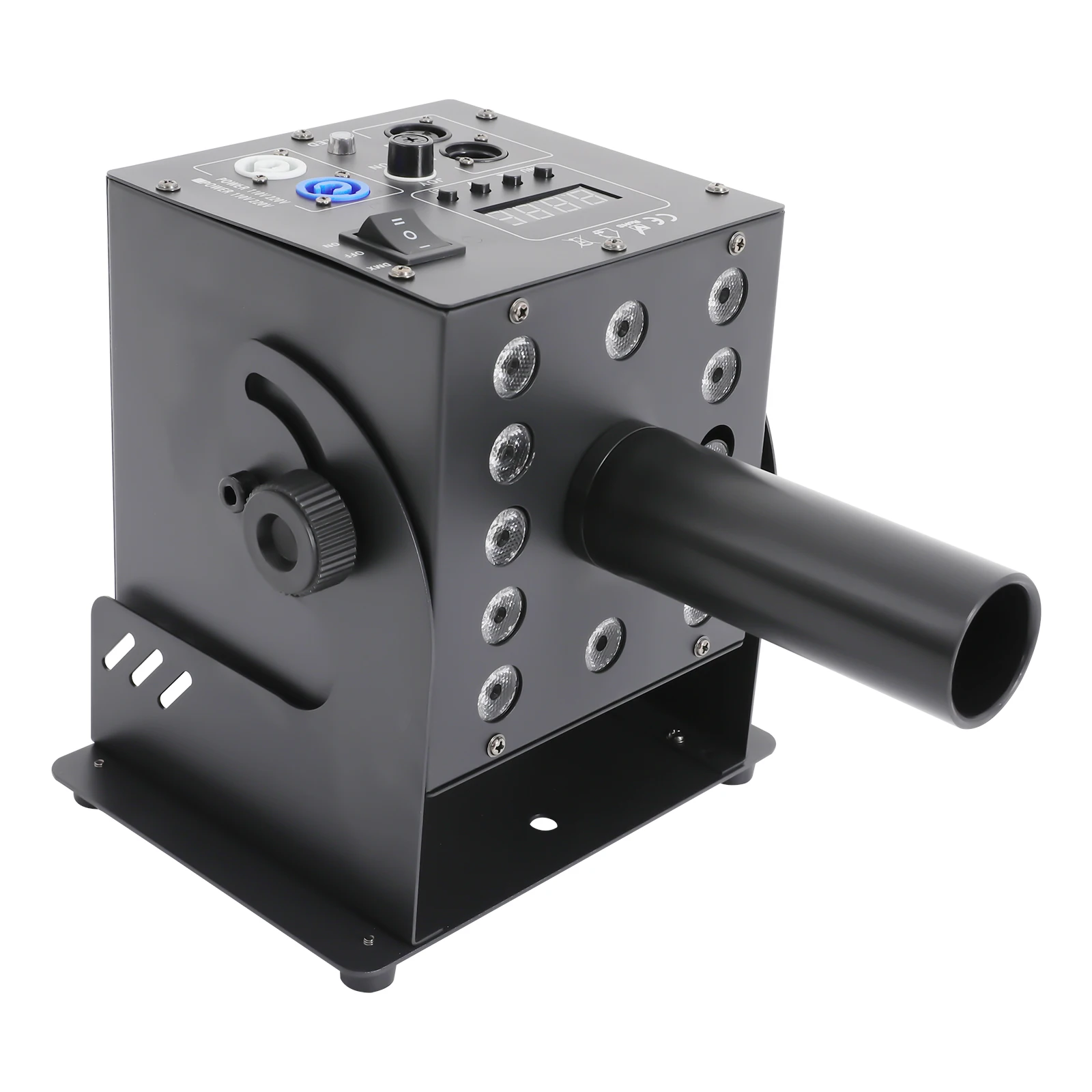 CO2 Fog Machine with 12 LEDs for Stage and Party