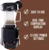 800  Coffee Bean Roaster  Roast Coffee At Home  Heat Settings  Convection Fan Control  Digital Status Di 3