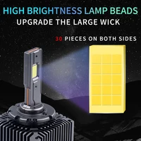 D SERIES D1S LED Car Headlights HID Bulbs D2S D3S D4S D5S D8S Turbo Lights 30000LM 6000K Auto Lamp CANbus No errors Plug&Play - Image 5