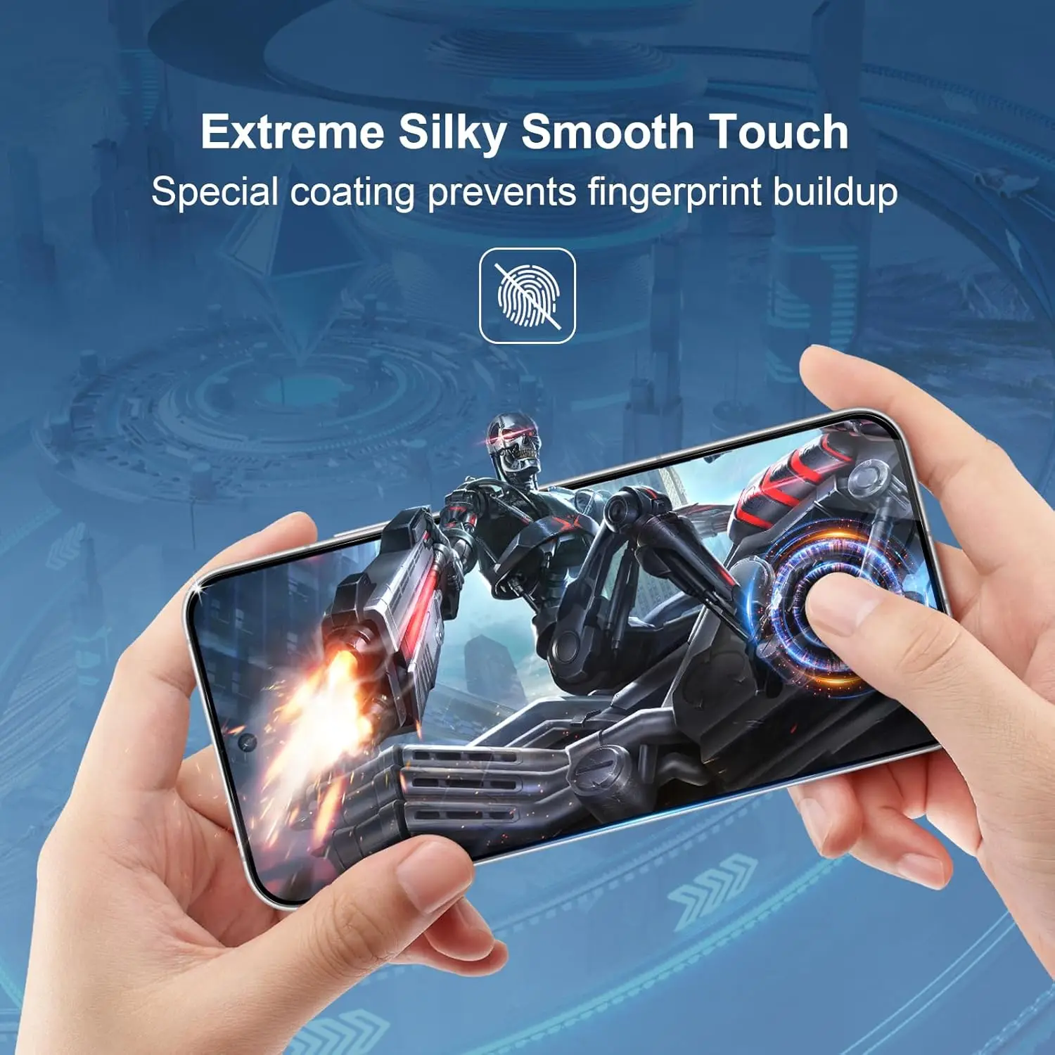 Premium Tempered Glass Screen Protector Set - 2-4 Pack