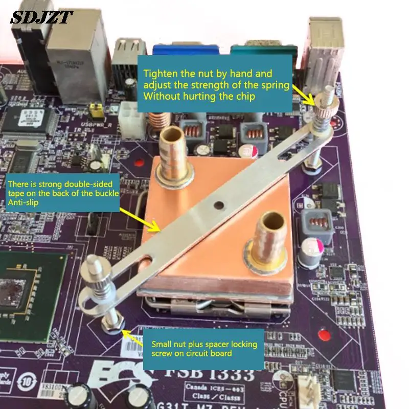 스테인레스 스틸 수냉 워터 블록 버클, 방열판 블록 액체 냉각기, CPU GPU 레이저 헤드 산업용 제어 캐비닛