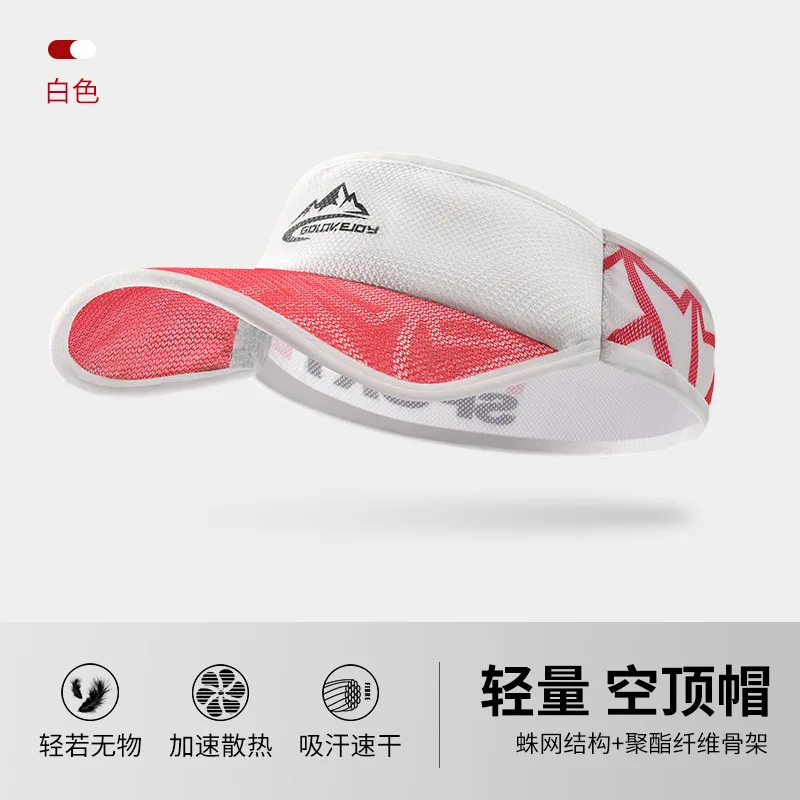 Summer Sun Visor Hats for Men Women Outdoor Sports Caps Running Cycling Hiking Lightweight Breathable Baseball Golf Hats Sun Hat Sun Protection Hat Baseball Caps