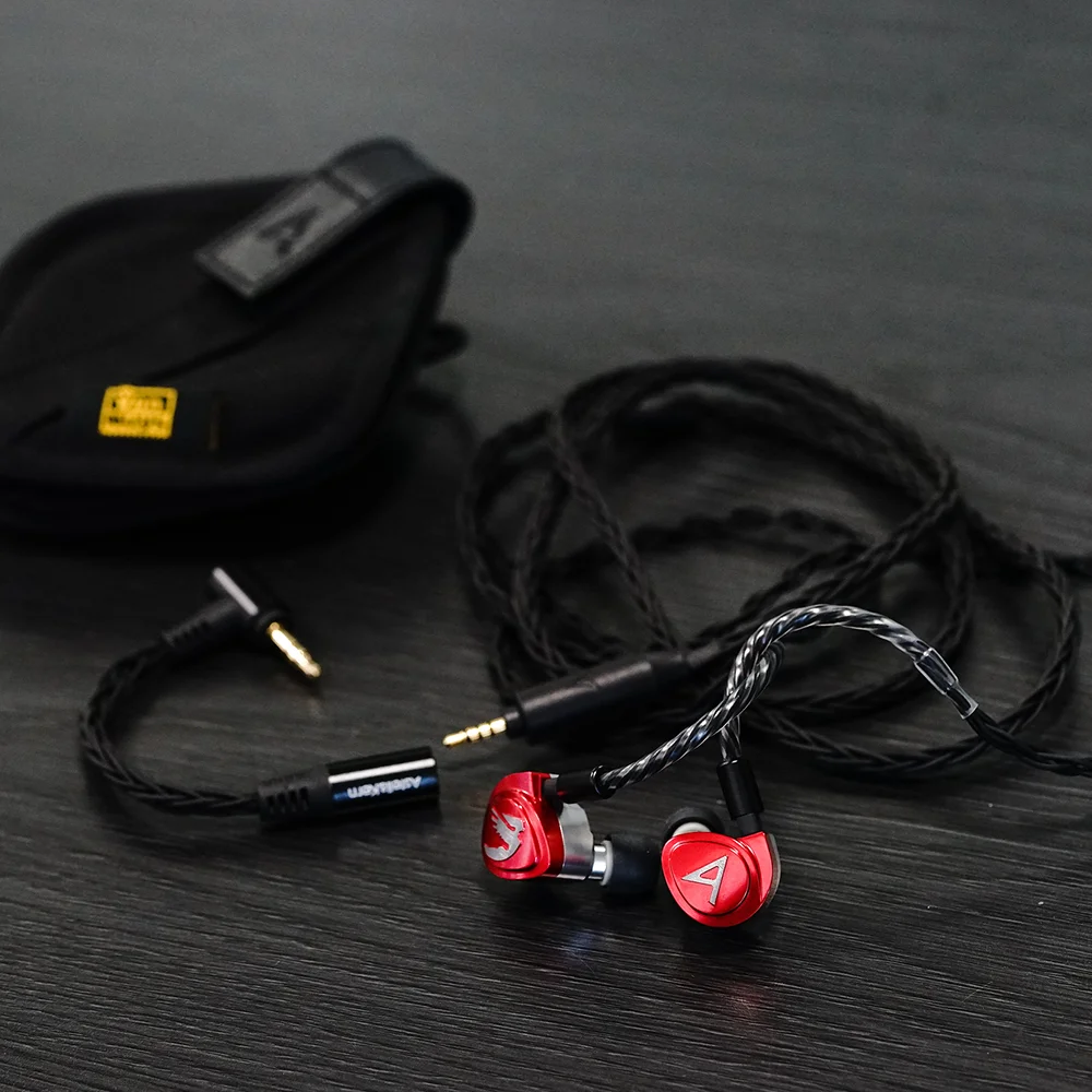 アユート AstellKern IEM-JH Audio THE SIREN SERIES-DIANA Red アルミボディ3way3BA 